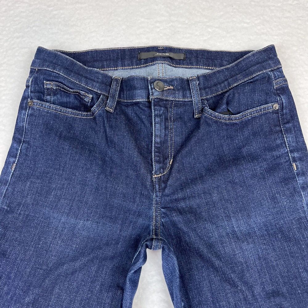 Joes Jeans Women's 30 Blue Jeans Ankle Straight & Narrow Denim Stretch